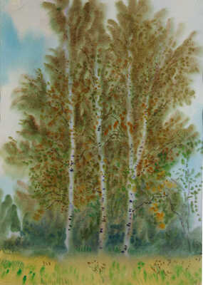 Свешников Борис Петрович. Три берёзы